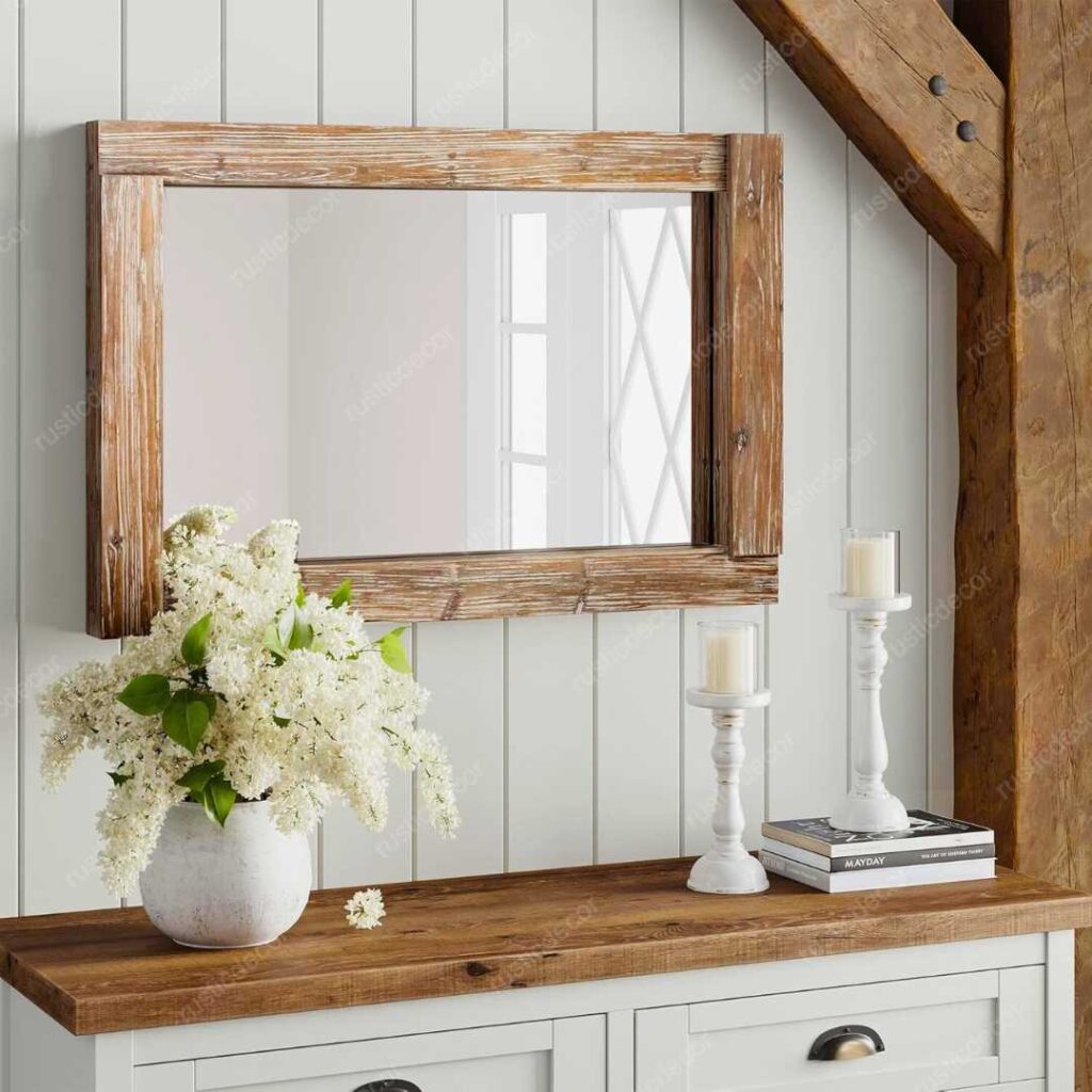 Barn Door Mirror