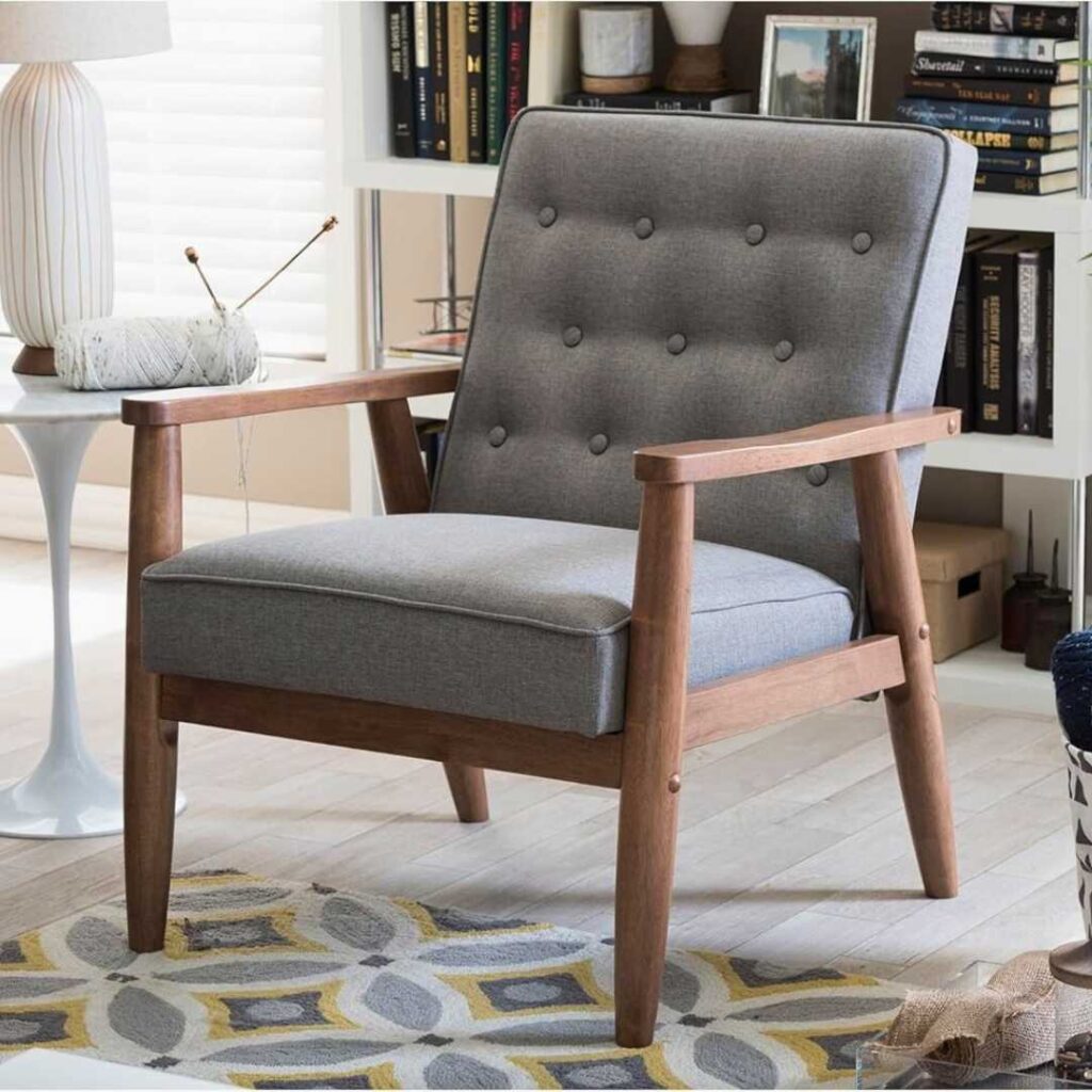 Baxton Studio Sorrento Accent Chair