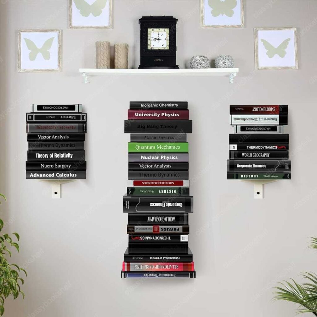 Invisible Floating Bookshelf