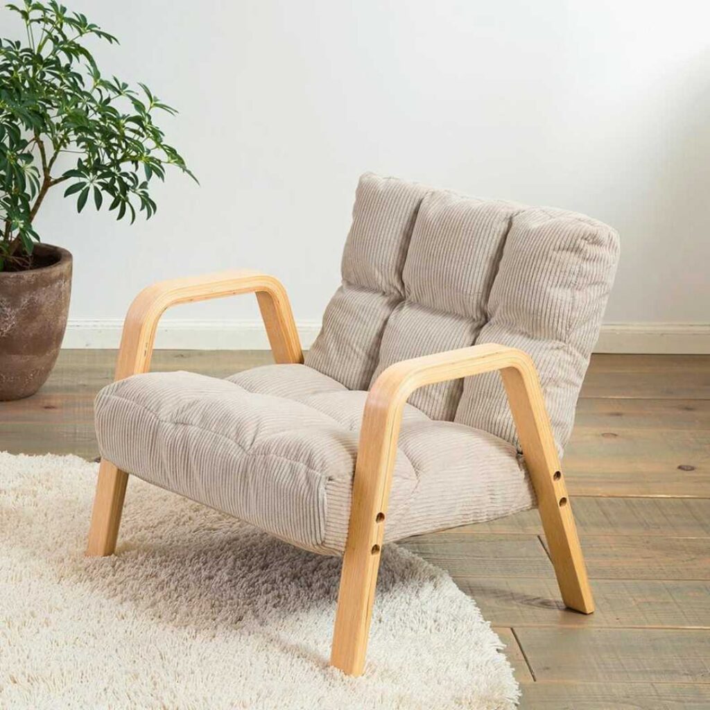 Iris Ohyama WAC-S Wood Armchair