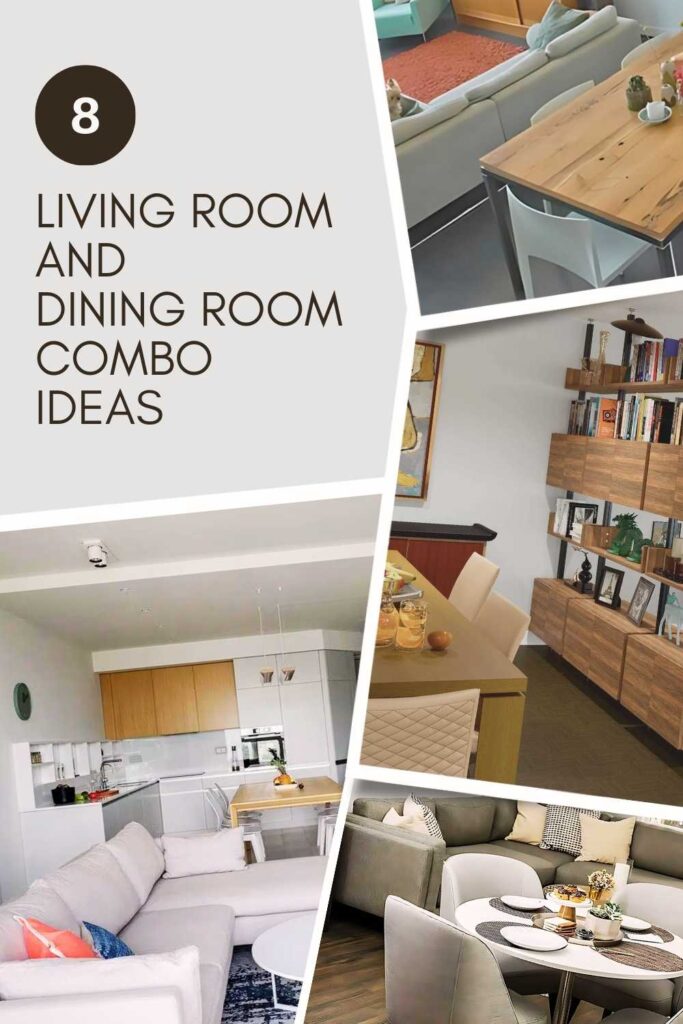 a pinterest pin about Living Room and Dining Room Combo Ideas