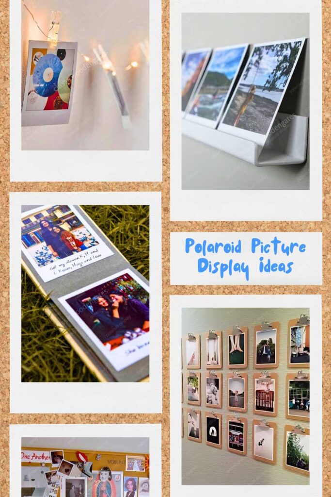 Polaroid Picture Display Ideas Pinterest Pin