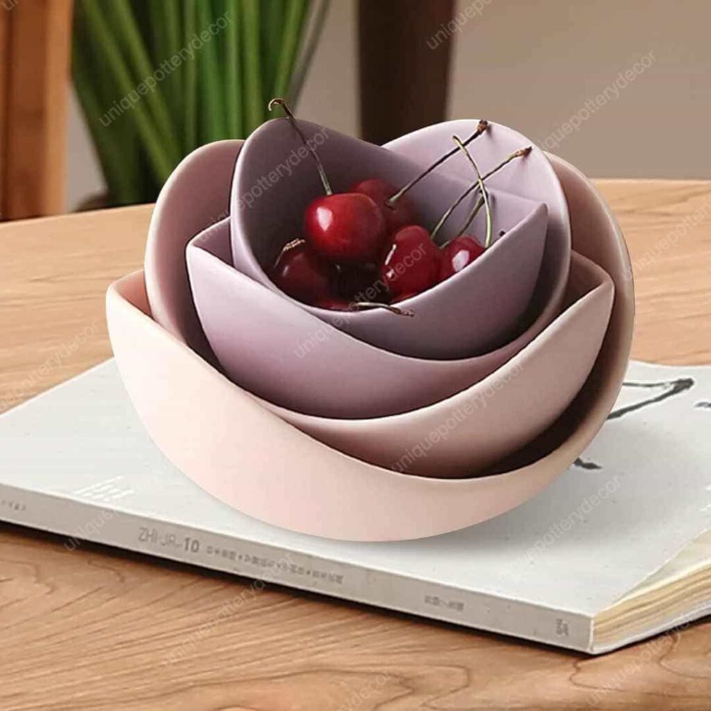 Salad Decorative Bowls Lotus