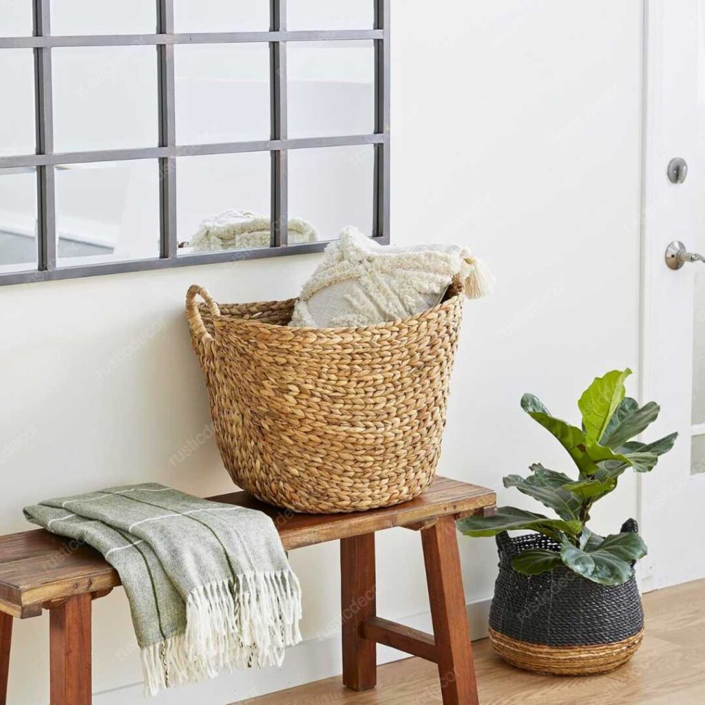 Wicker Storage Baskets