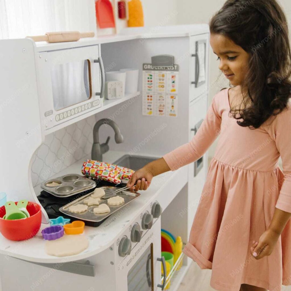 Wooden Play Kitchen