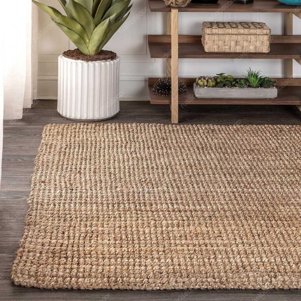 Woven Jute Rug