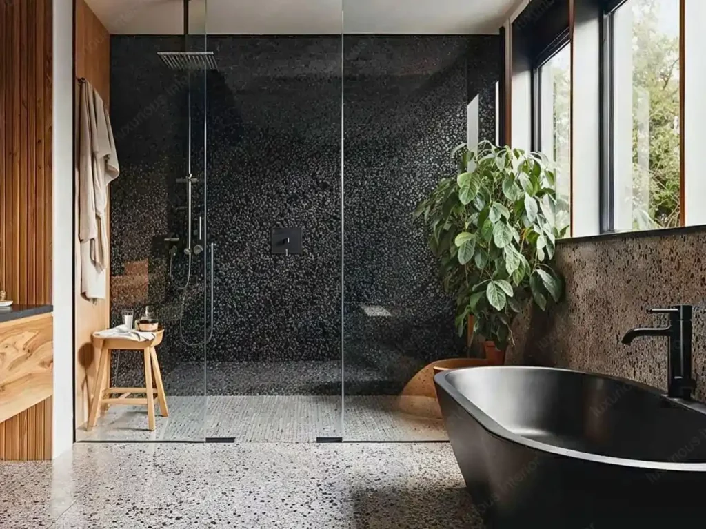 a spa like bathroom