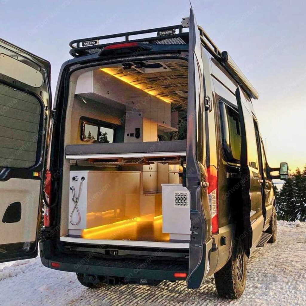 camper van bed management