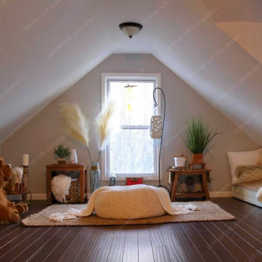 dormer loft meditation area