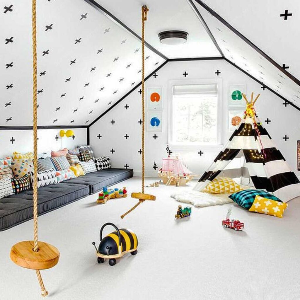 dormer loft playroom