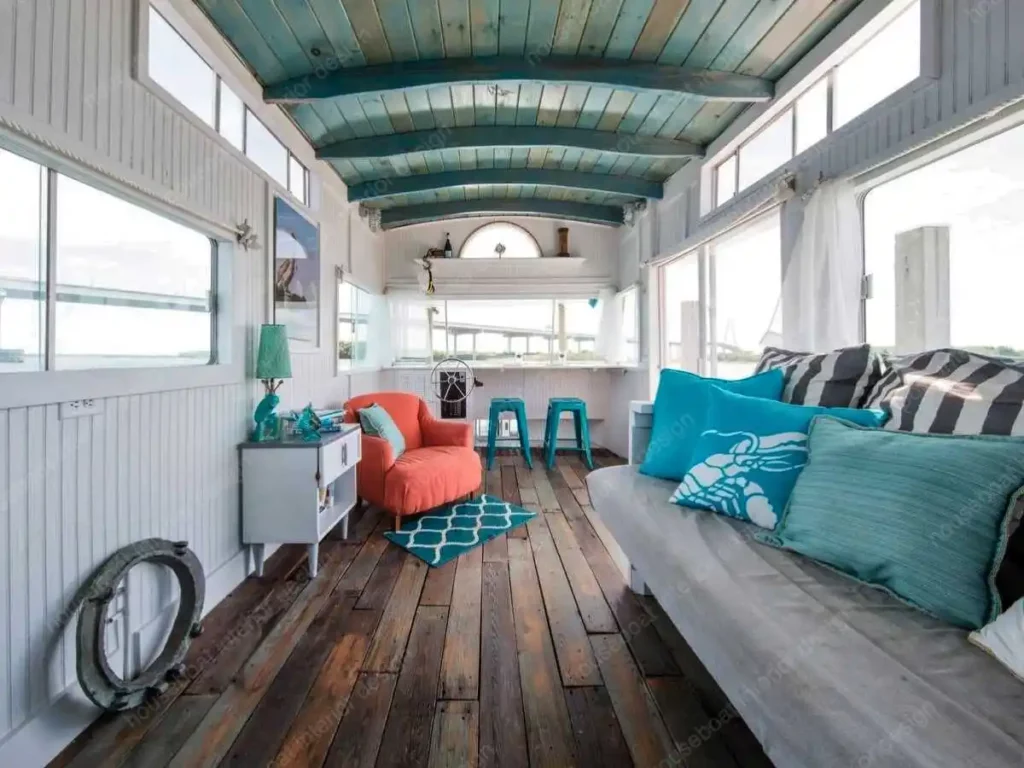 houseboat nautical interior design