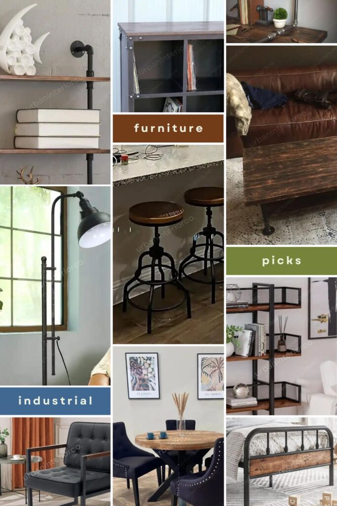 industrial furniture pinterest pin