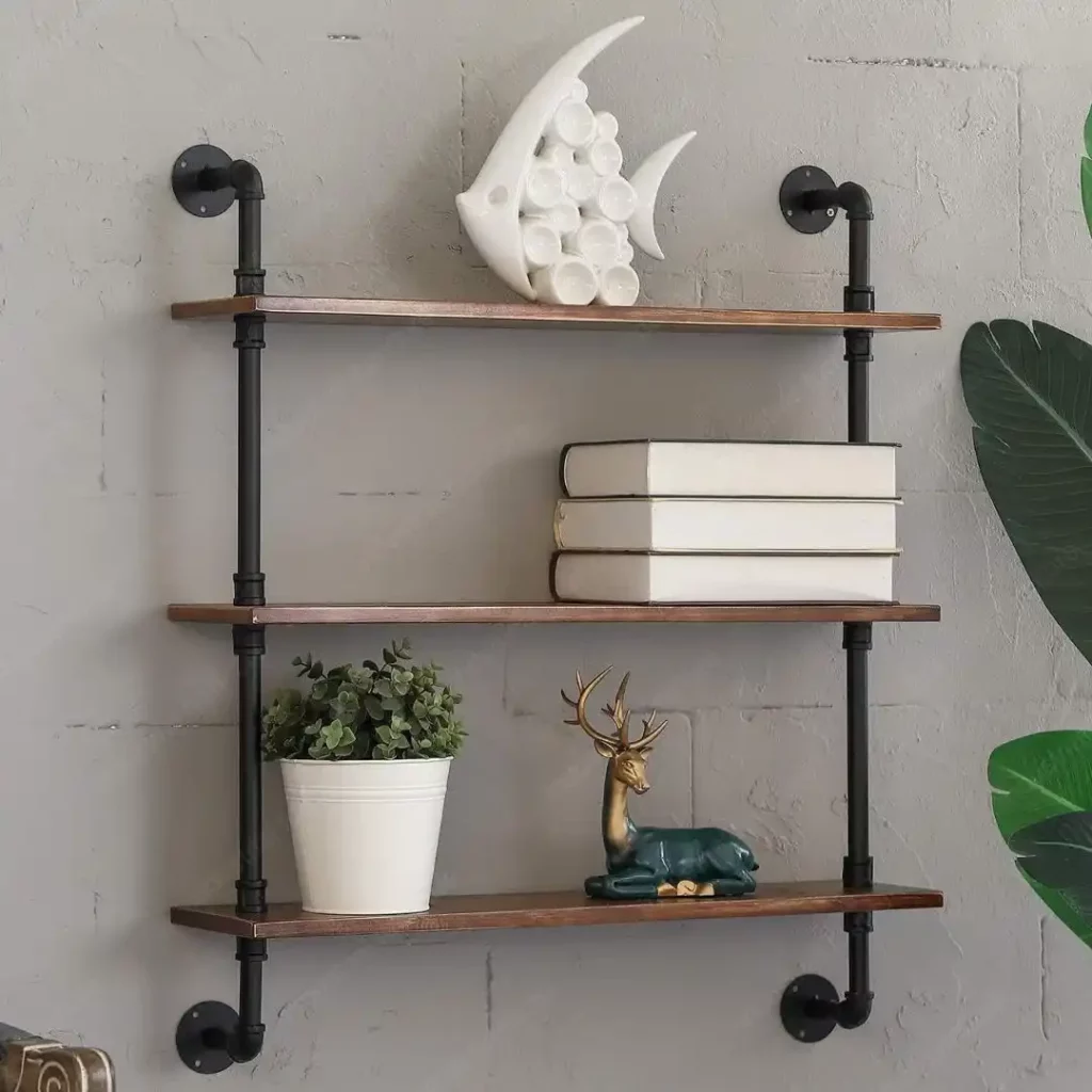 industrial pipe shelf