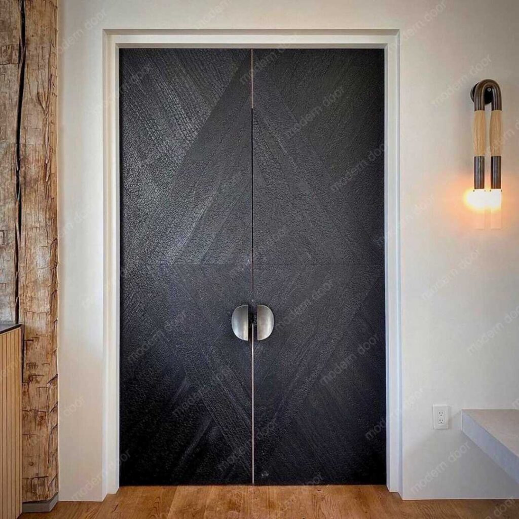 modern double door