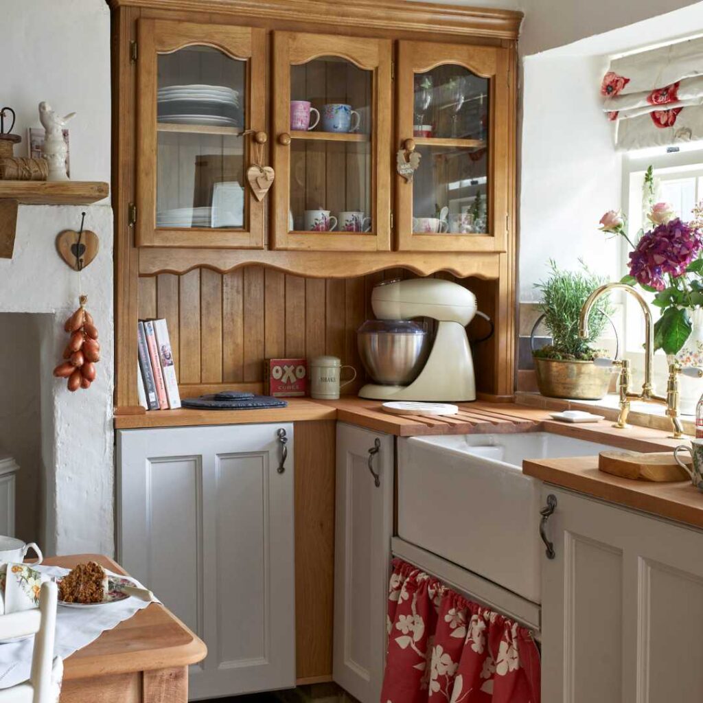 a vintage kitchen design