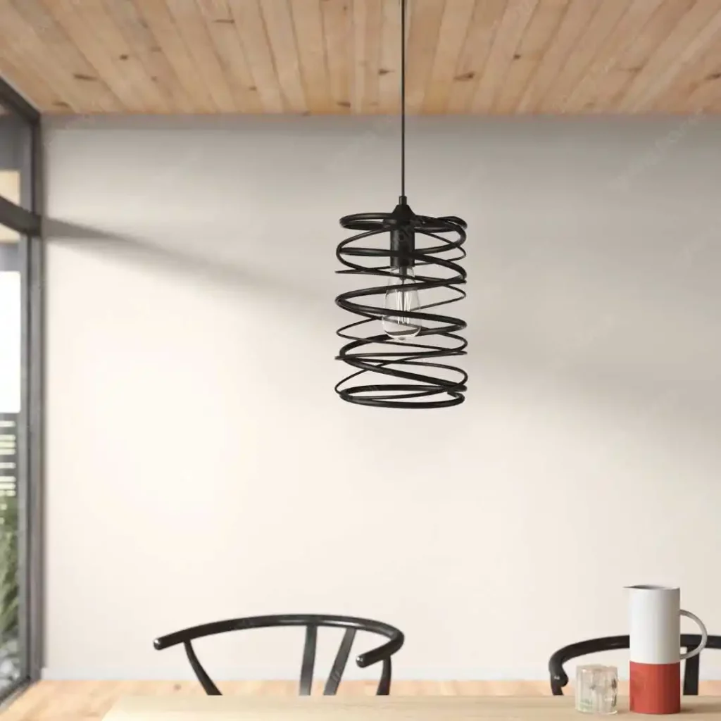 1-Light Geometric Pendant