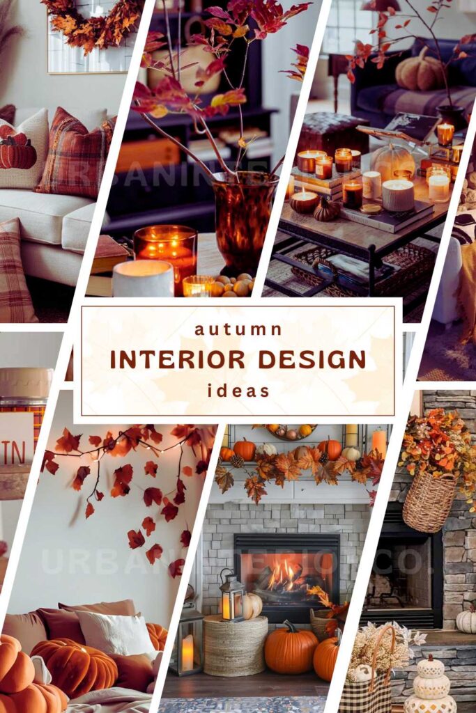 Autumn Interior Design Ideas pinterest pin