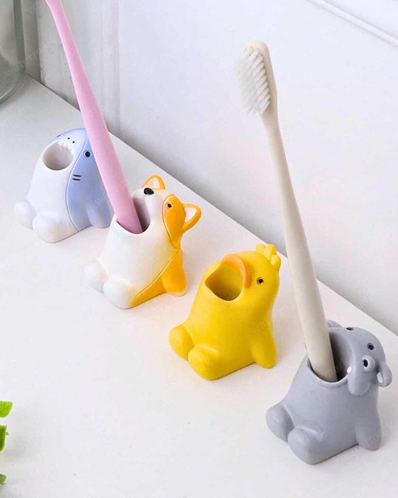 Cute Cartoon Animal Toothbrush Holder