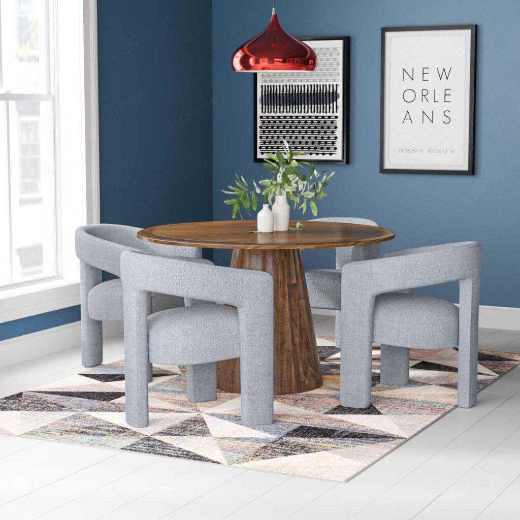 Darlington 5-Piece Pedestal Dining Set