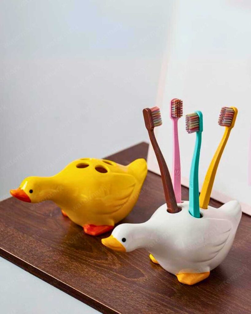 Duck Toothbrush Holder