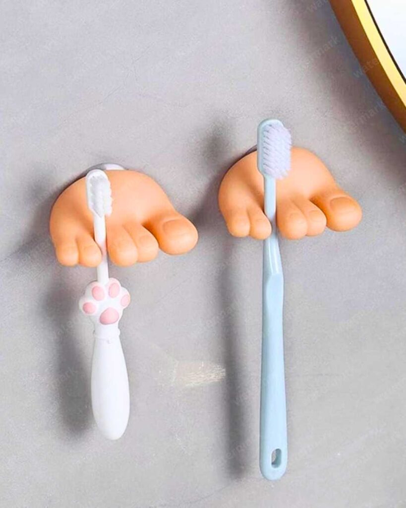 Foot Shape Toothbrush Holder