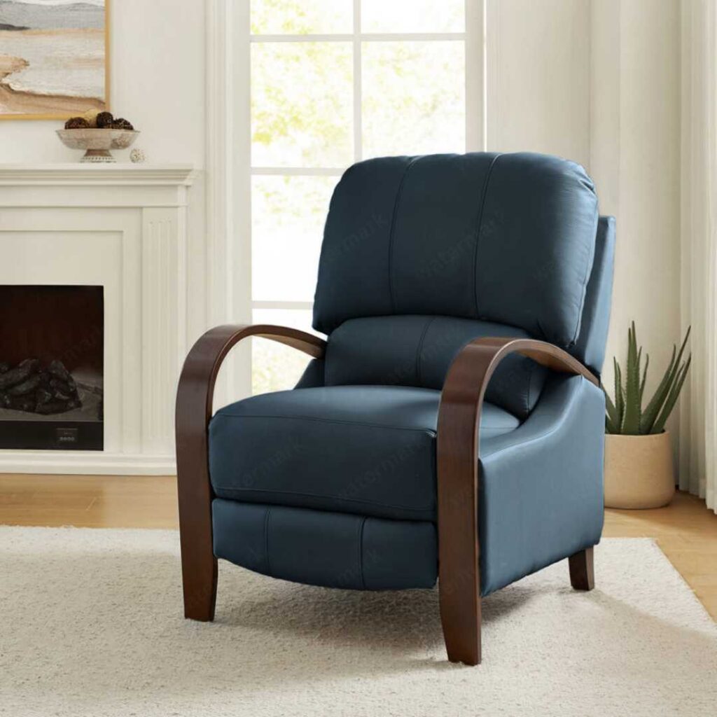 Hagar Faux Leather Recliner