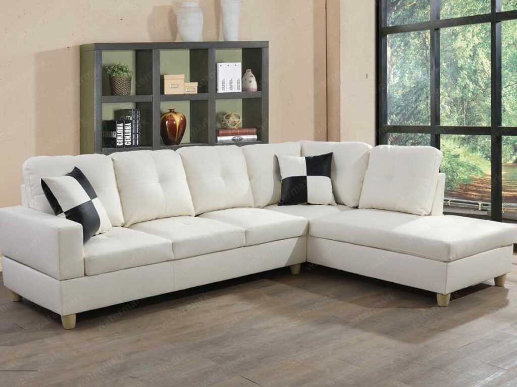 Latitude Run® Mavretta Faux Leather Sectional