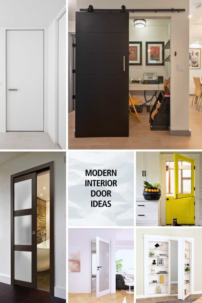 Modern Interior Door Ideas pinterest pin