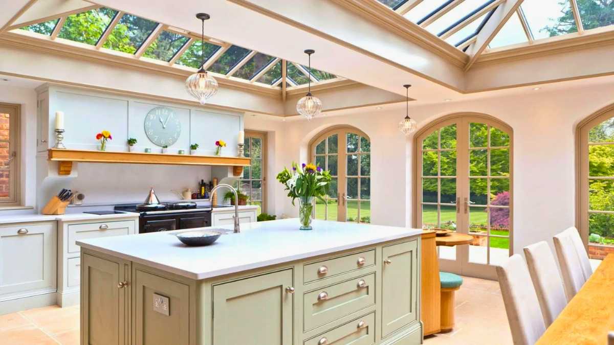 a conservatory kitchen