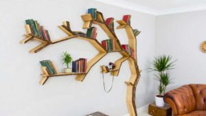 a tree bookshelf