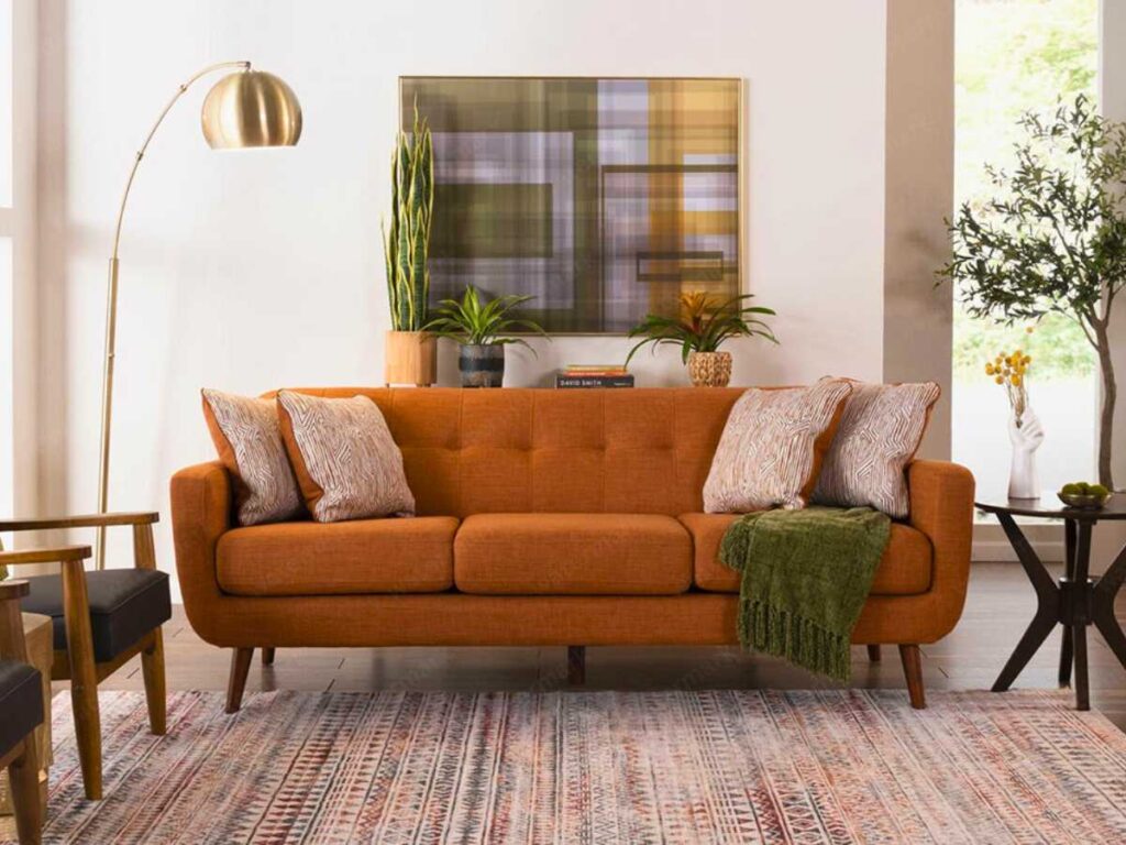 Bettie Russet Sofa