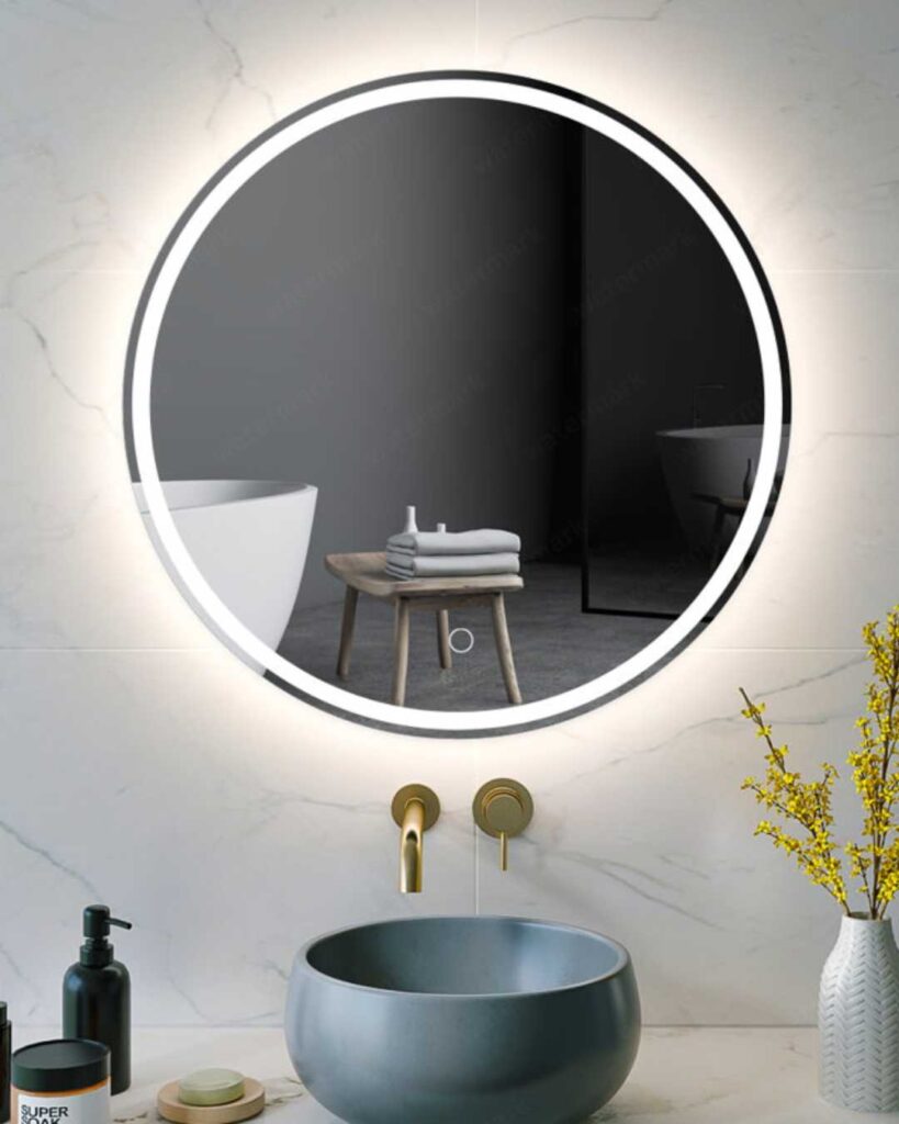 bathroom LED mirror design