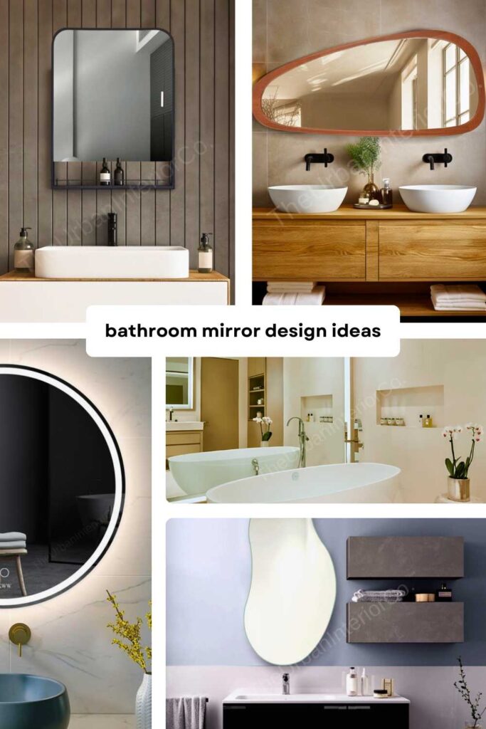 bathroom mirror design ideas pinterest pin