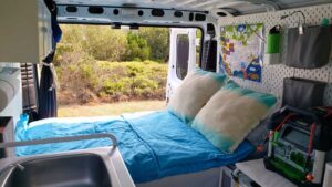 camper van bed