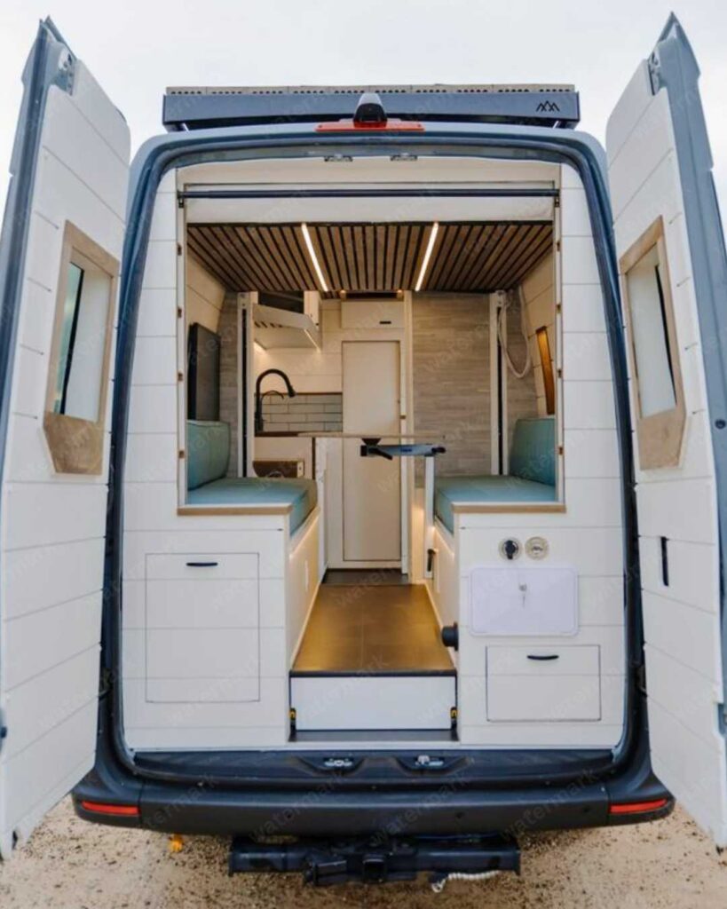 camper van bed ideas with lift system