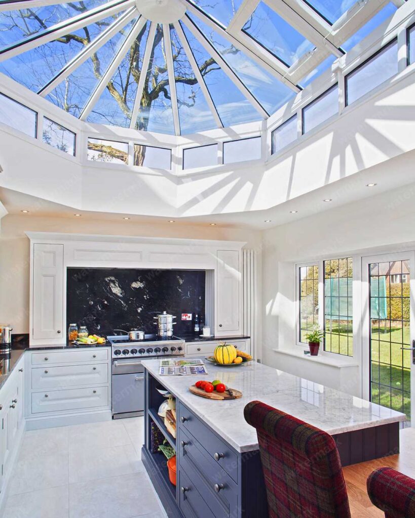 conservatory kitchen design idea