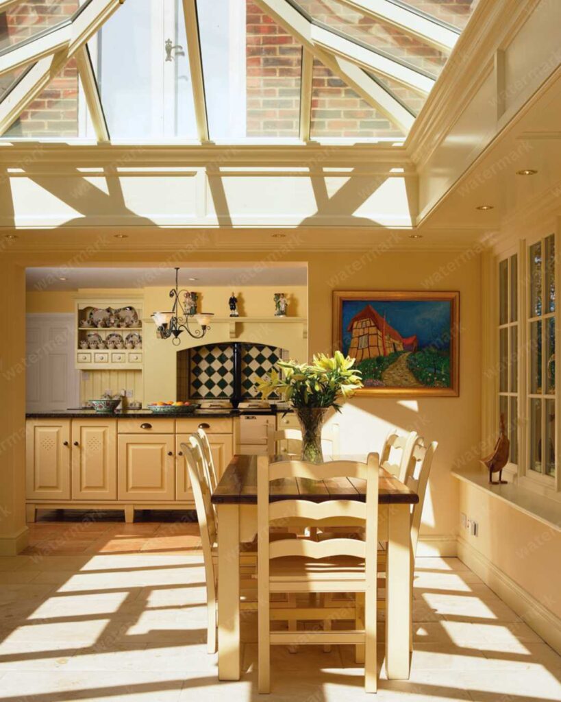 conservatory kitchen design idea