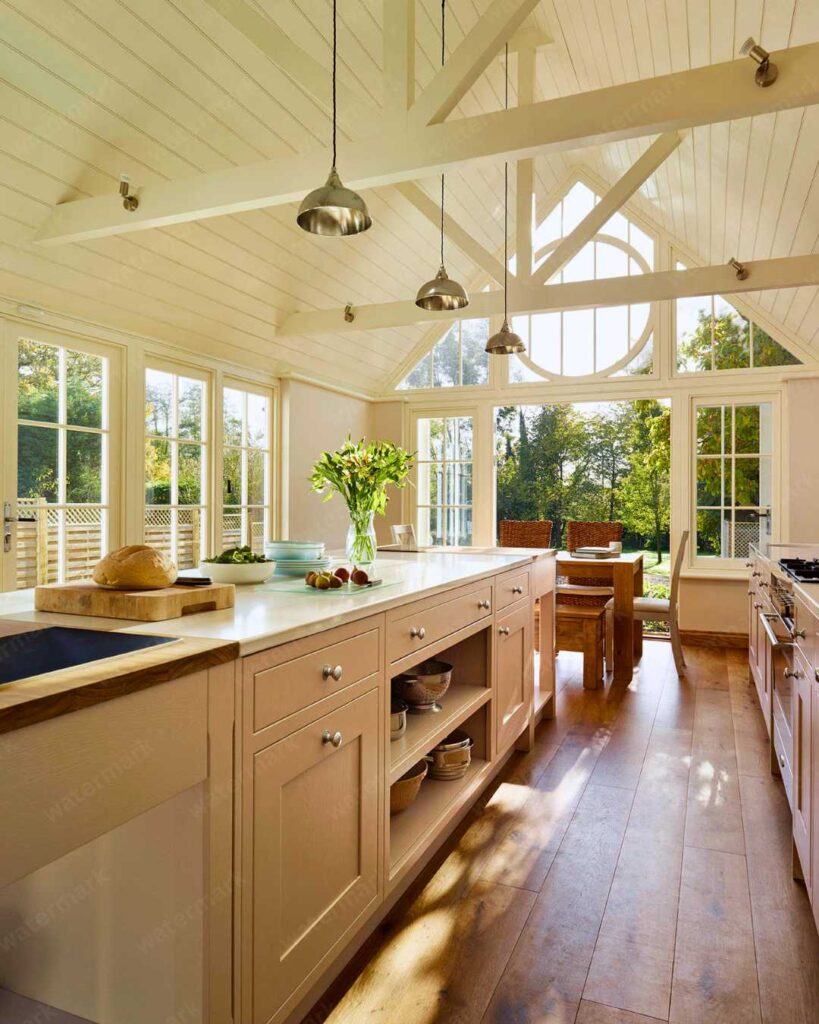 conservatory kitchen design idea