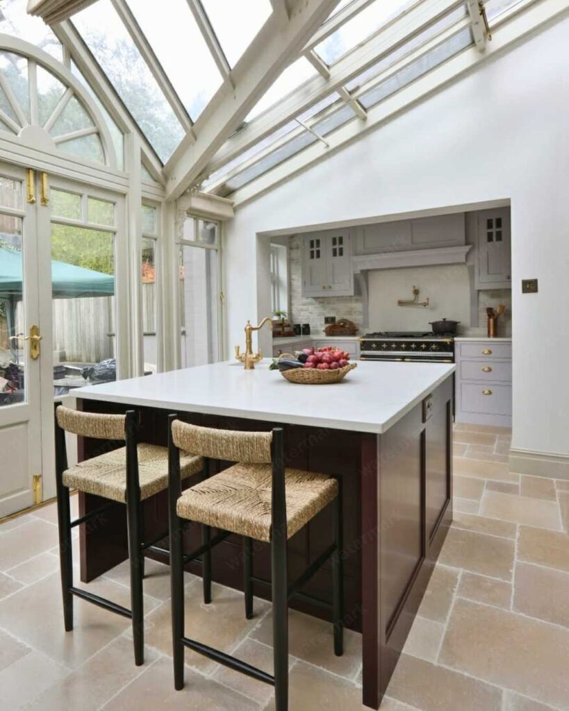 conservatory kitchen design idea