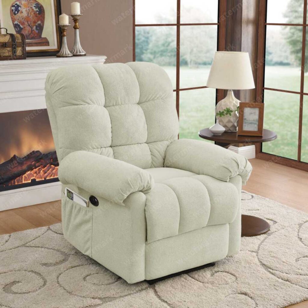 ebern design Overstuffed recliner