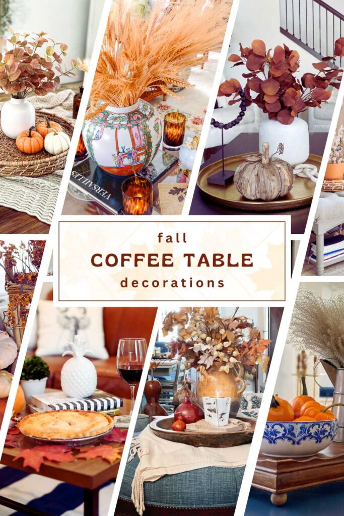 fall coffee table decorations pinterest pin