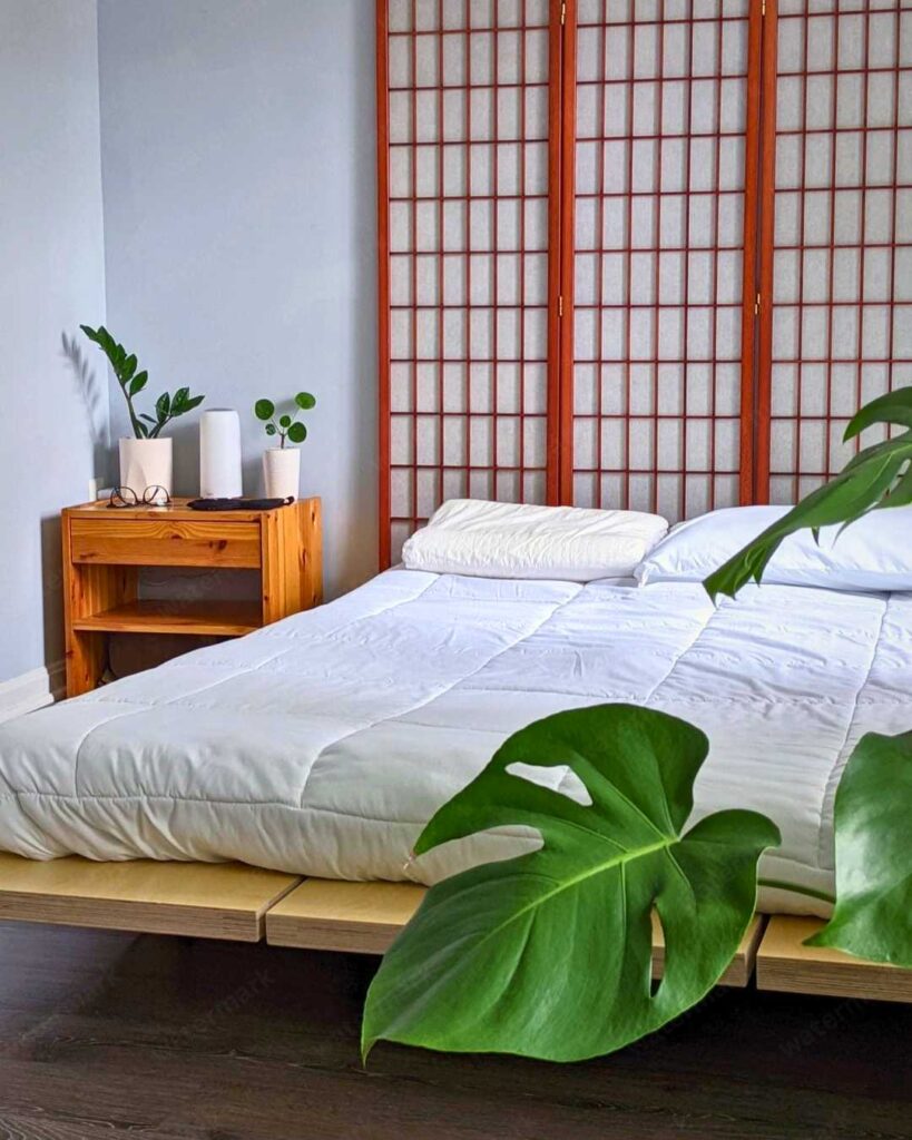 tatami floating bed frame idea