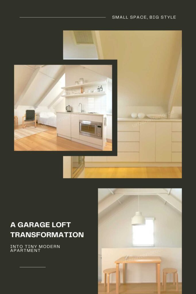 garage loft transformation pinterest pin