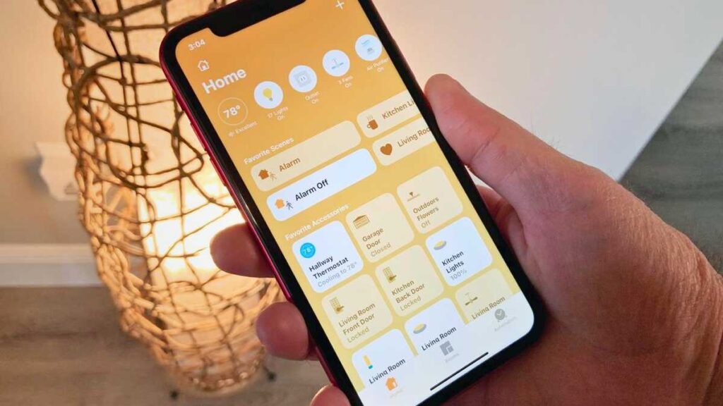 home app on iphone