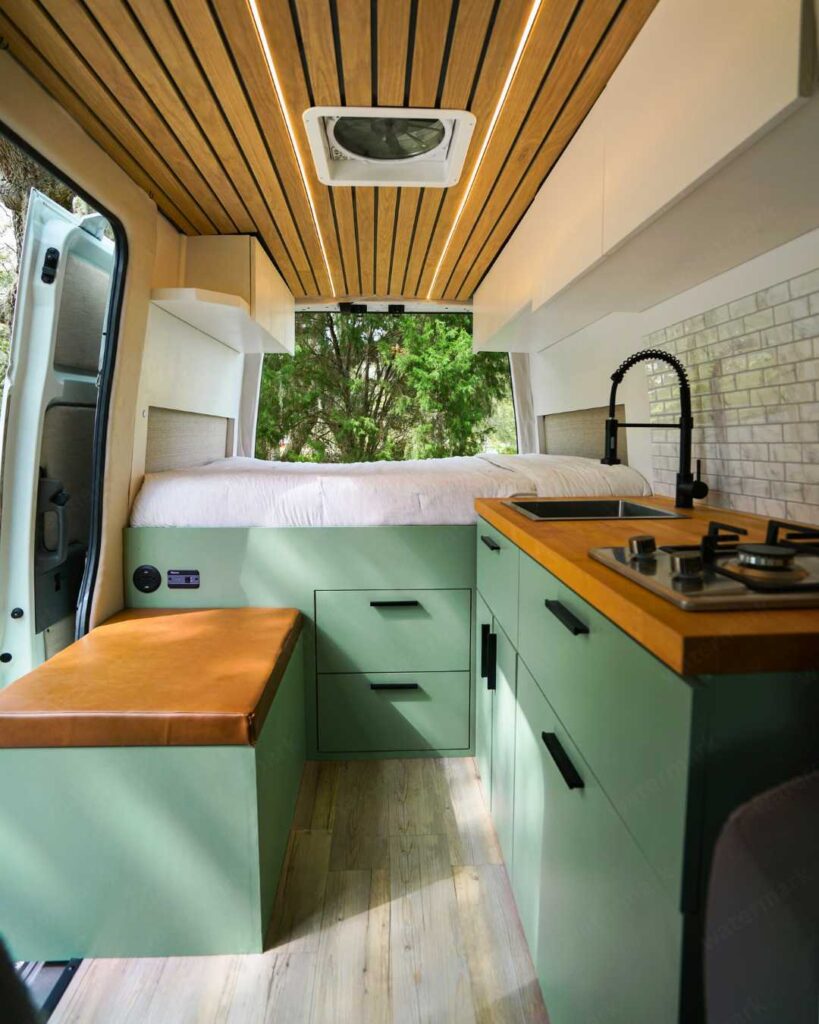 modern camper van interior design