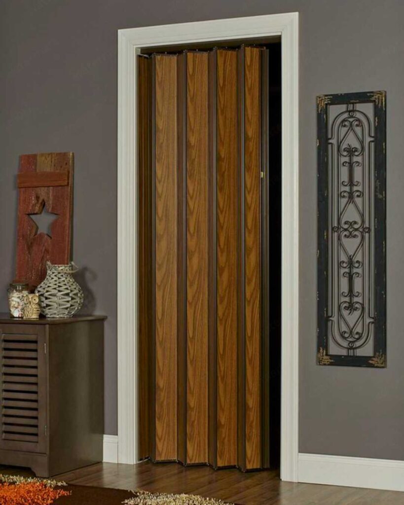 modern interior accordion door