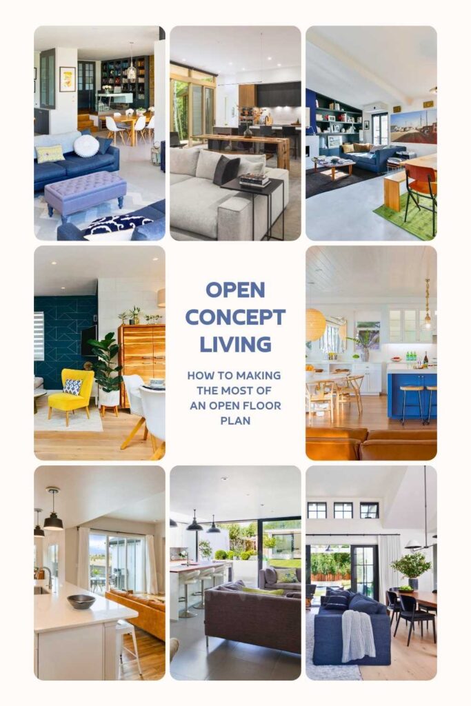 open concept living guide pinterest pin