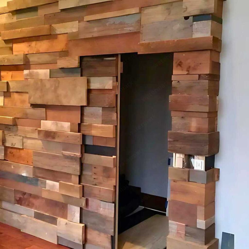 pallet wall as a secret door