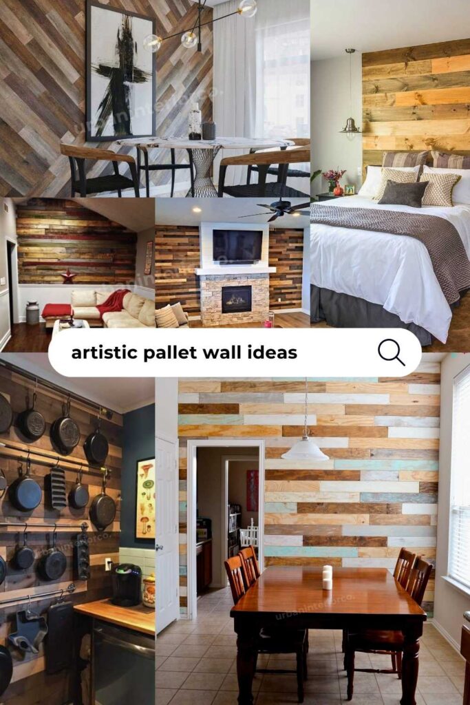 pallet wall ideas pinterest pin