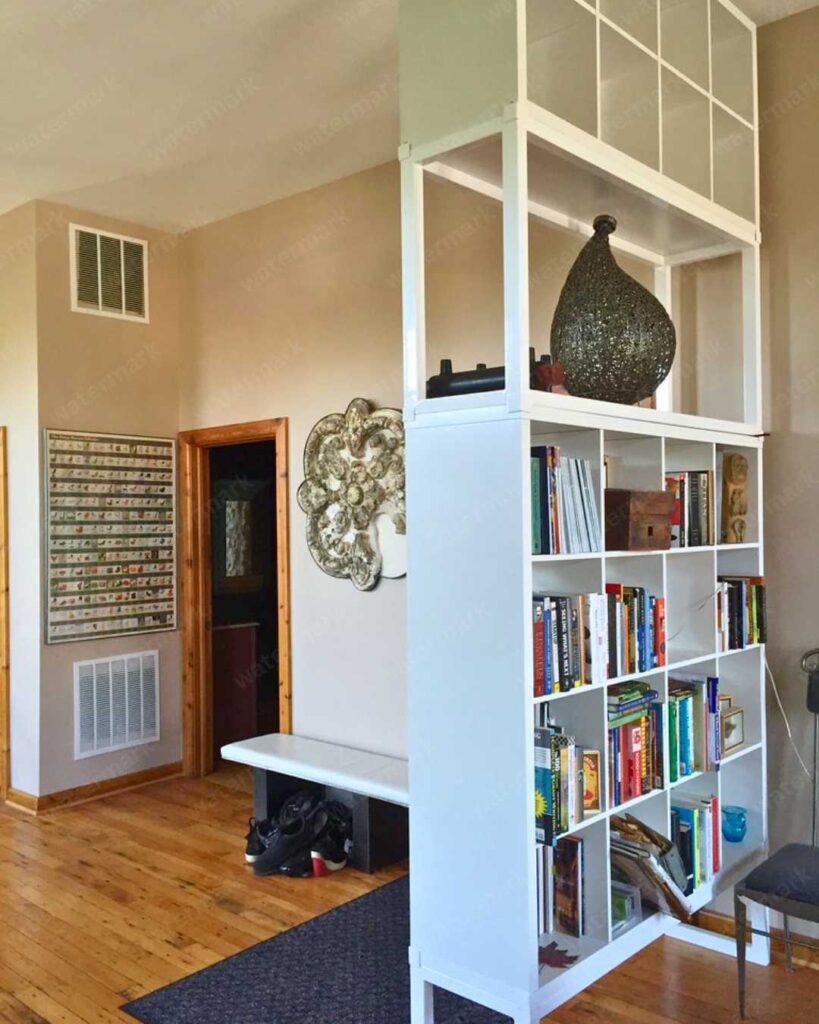 renter friendly decor modular bookshelf